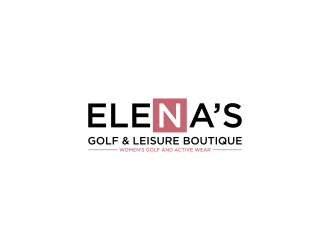 Elena’s Golf & Leisure Boutique logo design by luckyprasetyo