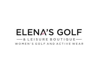 Elena’s Golf & Leisure Boutique logo design by KQ5