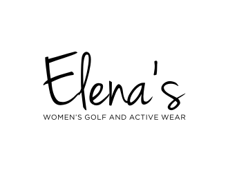 Elena’s Golf & Leisure Boutique logo design by puthreeone