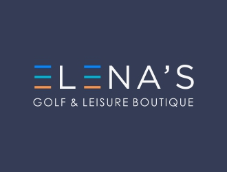 Elena’s Golf & Leisure Boutique logo design by epscreation