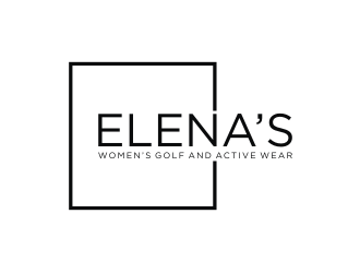 Elena’s Golf & Leisure Boutique logo design by ora_creative