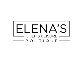 Elena’s Golf & Leisure Boutique logo design by InitialD