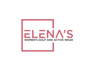 Elena’s Golf & Leisure Boutique logo design by sodimejo