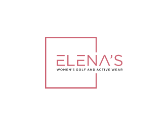 Elena’s Golf & Leisure Boutique logo design by sodimejo