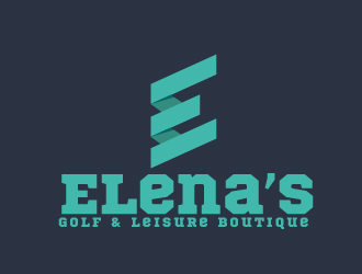 Elena’s Golf & Leisure Boutique logo design by ElonStark