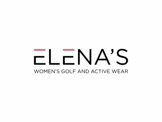 Elena’s Golf & Leisure Boutique logo design by EkoBooM