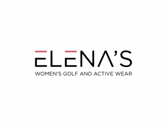 Elena’s Golf & Leisure Boutique logo design by EkoBooM