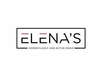 Elena’s Golf & Leisure Boutique logo design by EkoBooM