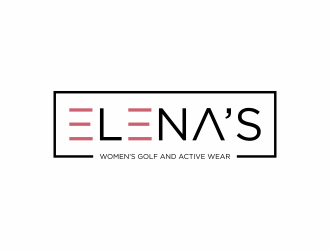 Elena’s Golf & Leisure Boutique logo design by EkoBooM