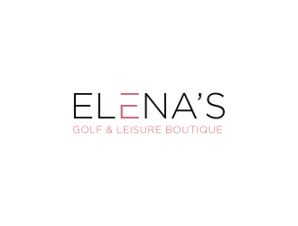 Elena’s Golf & Leisure Boutique logo design by diki