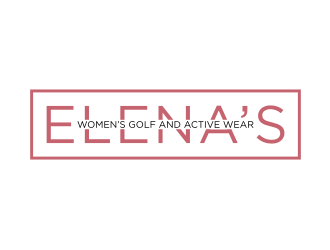 Elena’s Golf & Leisure Boutique logo design by ndndn