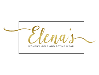 Elena’s Golf & Leisure Boutique logo design by Mirza