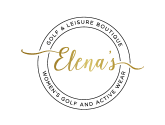 Elena’s Golf & Leisure Boutique logo design by Mirza