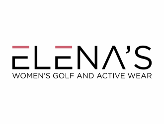 Elena’s Golf & Leisure Boutique logo design by Franky.