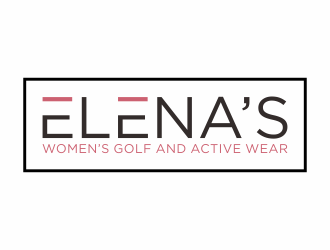 Elena’s Golf & Leisure Boutique logo design by Franky.