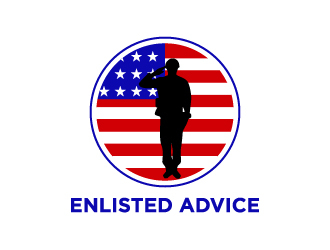 Enlisted Advice logo design by twomindz