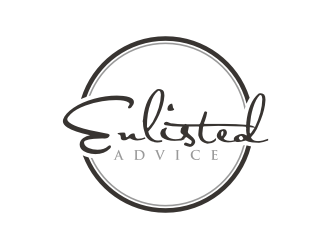 Enlisted Advice logo design by Artomoro