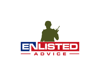 Enlisted Advice logo design by oke2angconcept