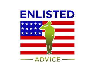 Enlisted Advice logo design by twomindz