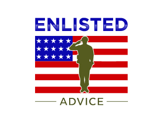 Enlisted Advice logo design by twomindz