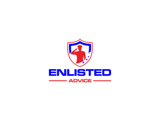 Enlisted Advice logo design by luckyprasetyo