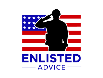 Enlisted Advice logo design by twomindz