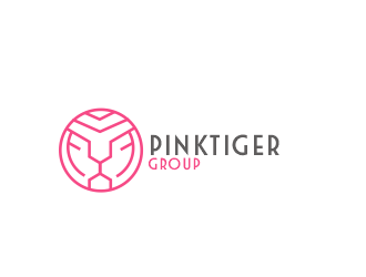 Pink Tiger Group logo design by niichan12