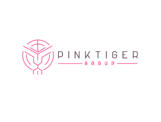 Pink Tiger Group logo design by niichan12