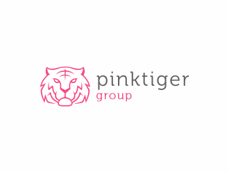 Pink Tiger Group logo design by zegeningen