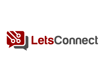 Lets Connect logo design by serprimero