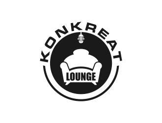 Konkreat Lounge logo design by Purwoko21