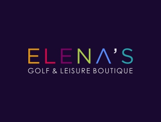 Elena’s Golf & Leisure Boutique logo design by epscreation