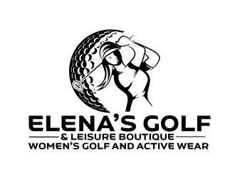 Elena’s Golf & Leisure Boutique logo design by ElonStark