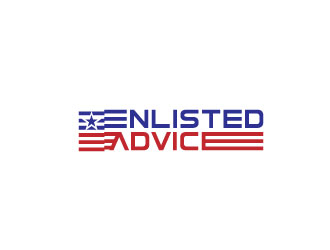 Enlisted Advice logo design by semuasayangeko2