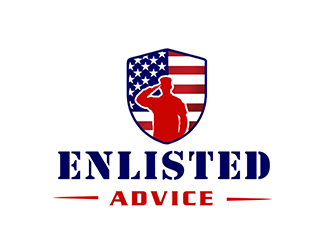 Enlisted Advice logo design by PrimalGraphics