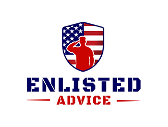 Enlisted Advice logo design by PrimalGraphics