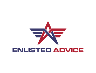 Enlisted Advice logo design by oke2angconcept