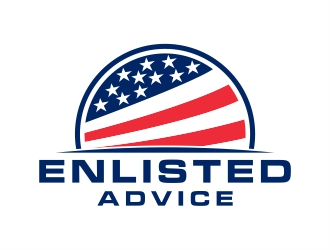 Enlisted Advice logo design by Alfatih05