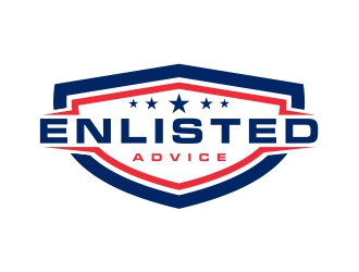 Enlisted Advice logo design by Alfatih05