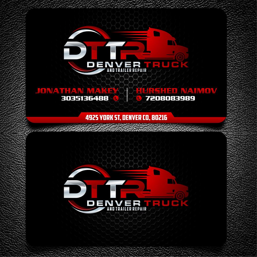 Denver Truck and Trailer Repair  logo design by imagine