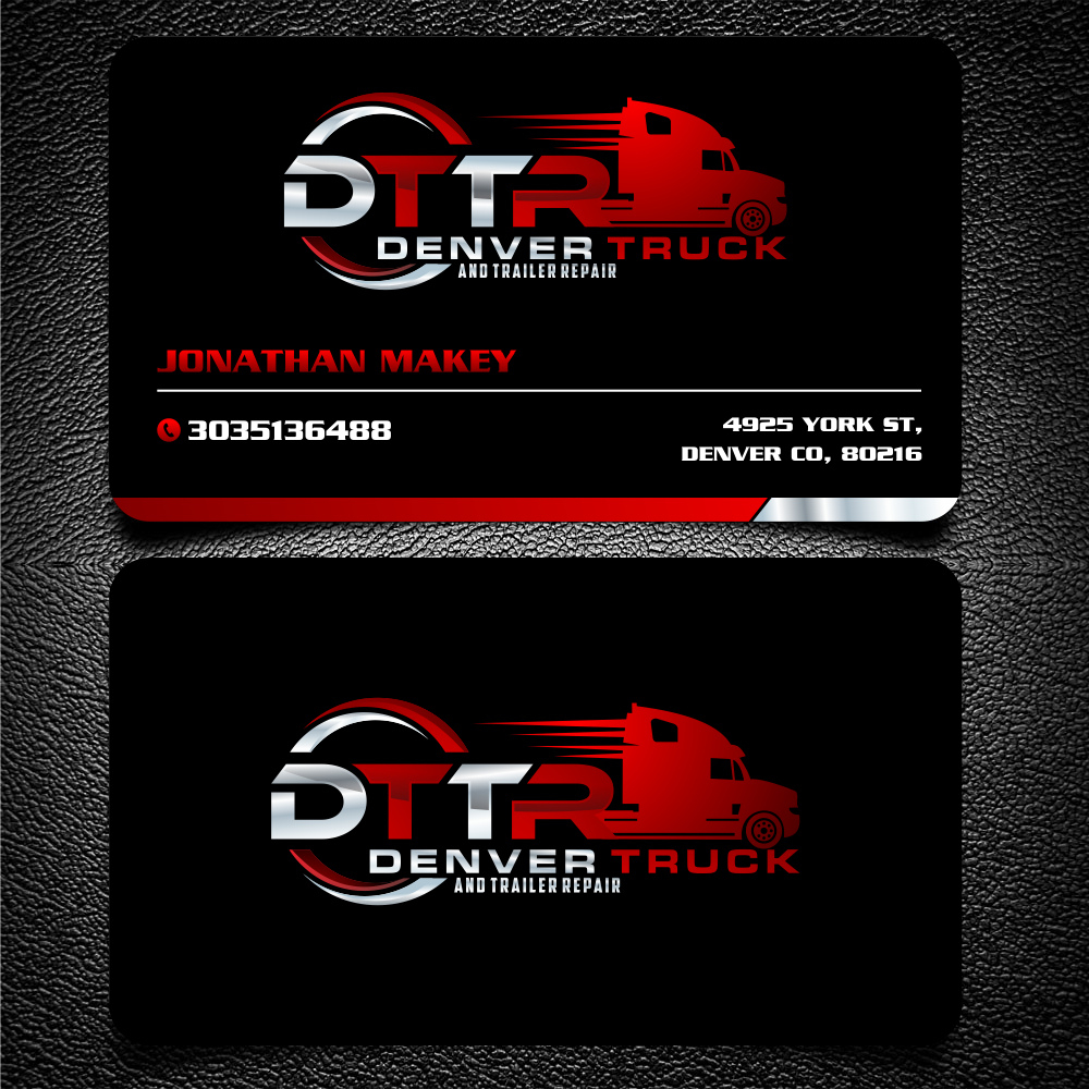 Denver Truck and Trailer Repair  logo design by imagine