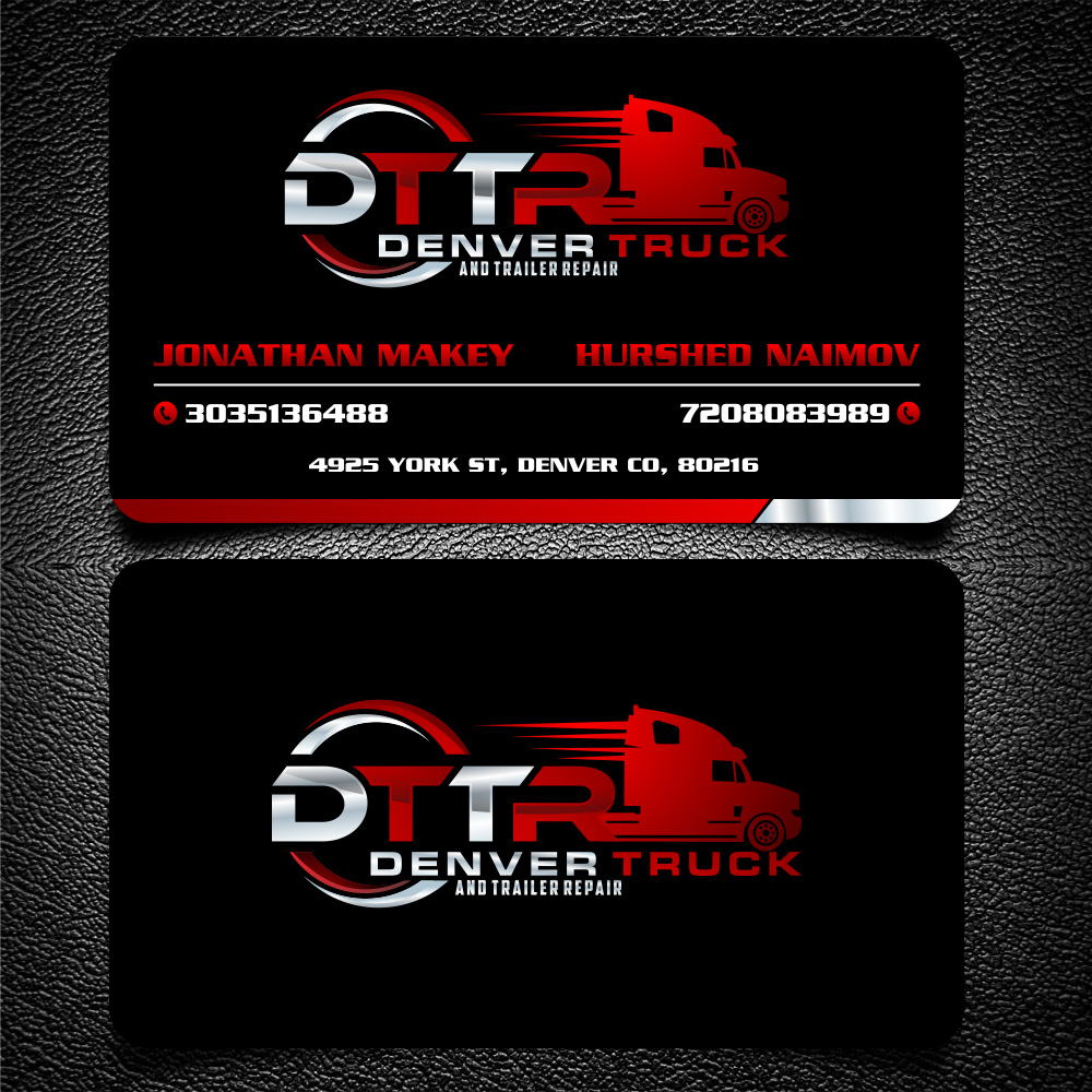 Denver Truck and Trailer Repair  logo design by imagine