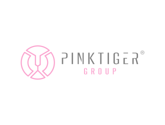 Pink Tiger Group logo design by ngattboy