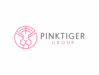 Pink Tiger Group logo design by zegeningen