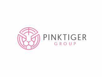 Pink Tiger Group logo design by zegeningen