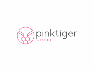 Pink Tiger Group logo design by zegeningen