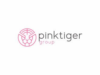 Pink Tiger Group logo design by zegeningen