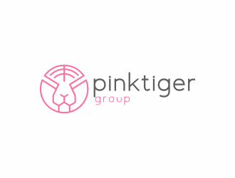 Pink Tiger Group logo design by zegeningen