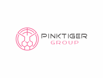 Pink Tiger Group logo design by zegeningen