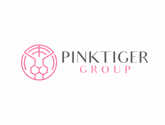 Pink Tiger Group logo design by zegeningen